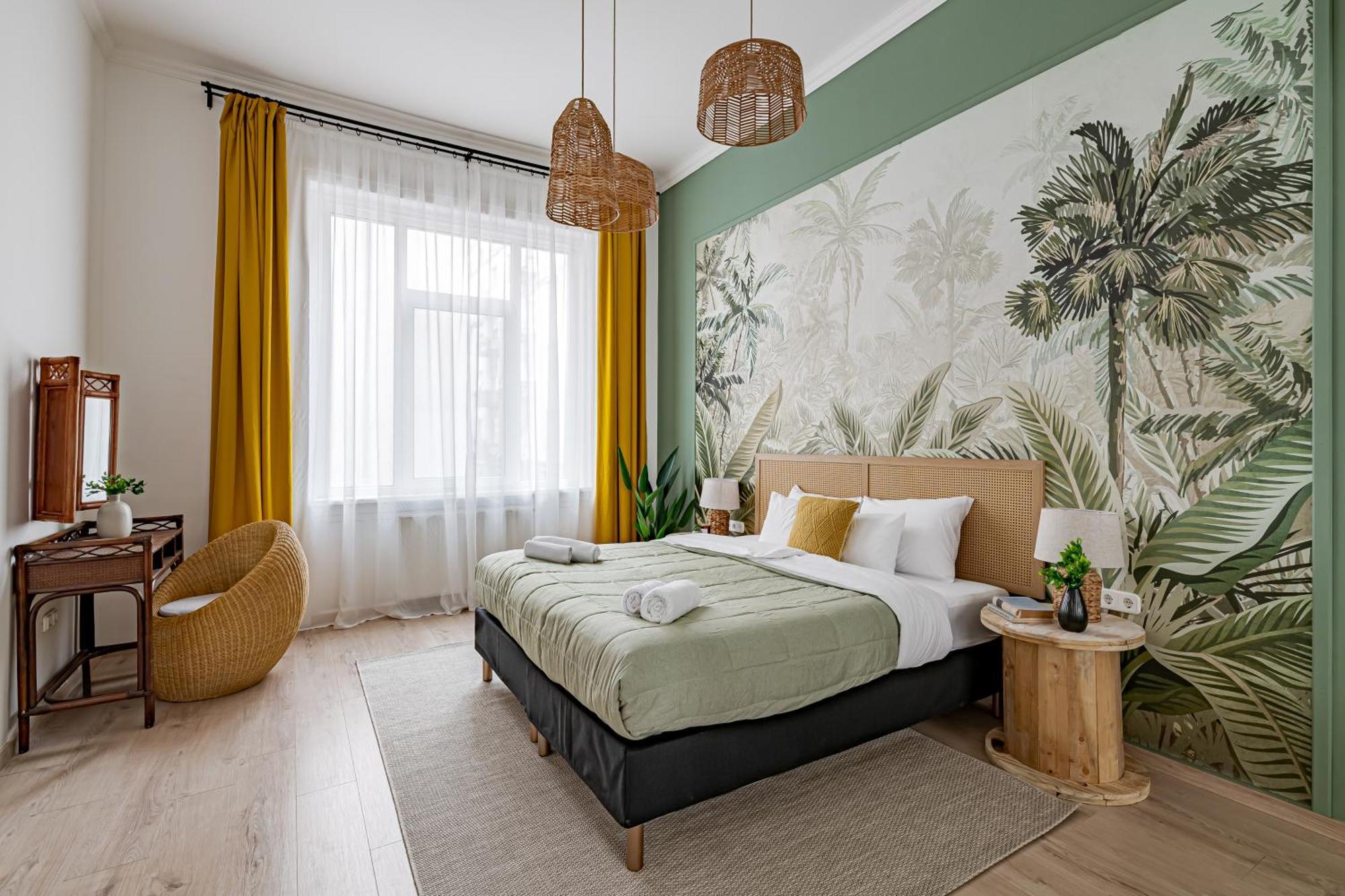 Apartment Jungle Aesthetics Downtown Aircon And Garage Parking Budapest